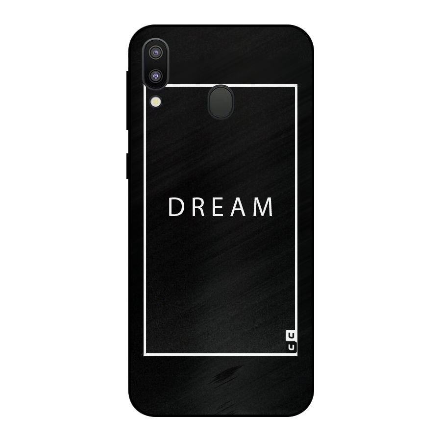 Dream Classic Metal Back Case for Galaxy M20