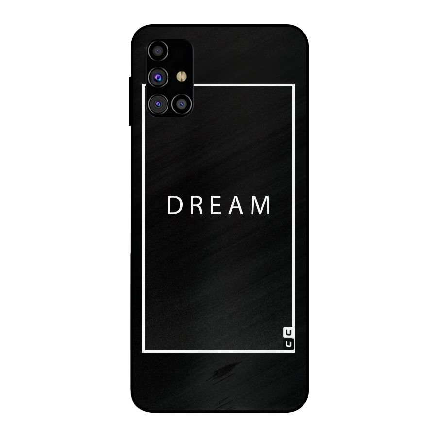Dream Classic Metal Back Case for Galaxy M31s