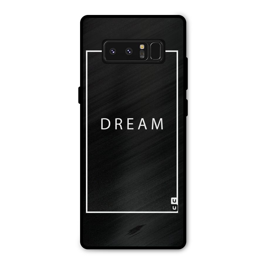 Dream Classic Metal Back Case for Galaxy Note 8