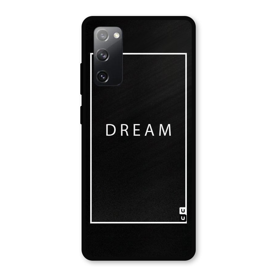 Dream Classic Metal Back Case for Galaxy S20 FE 5G