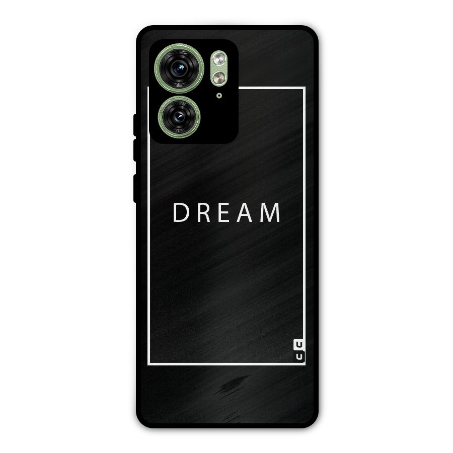 Dream Classic Metal Back Case for Motorola Edge 40 5G