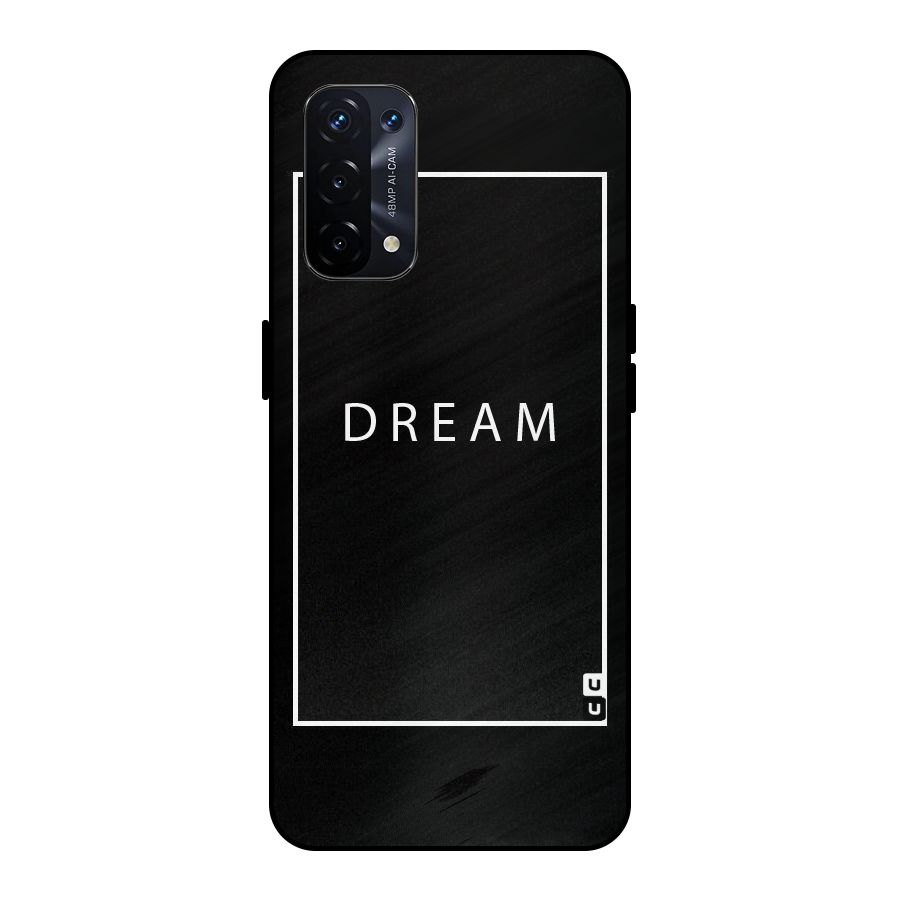 Dream Classic Metal Back Case for Oppo A74 5G