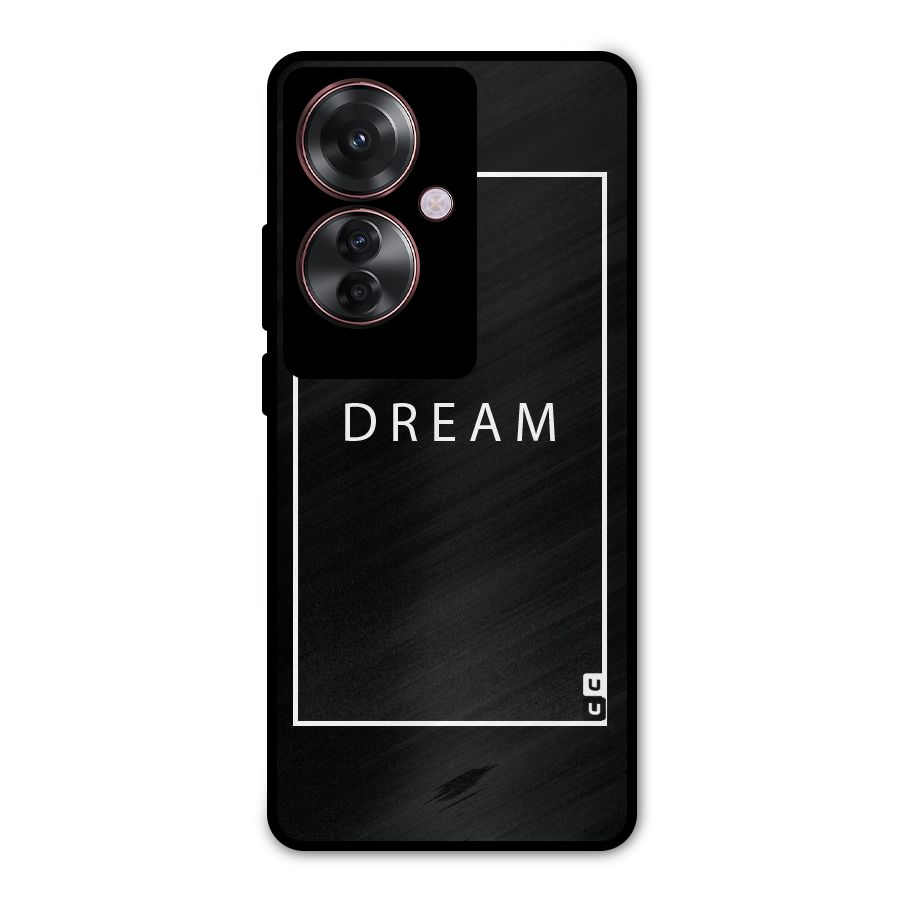 Dream Classic Metal Back Case for Oppo F25 Pro