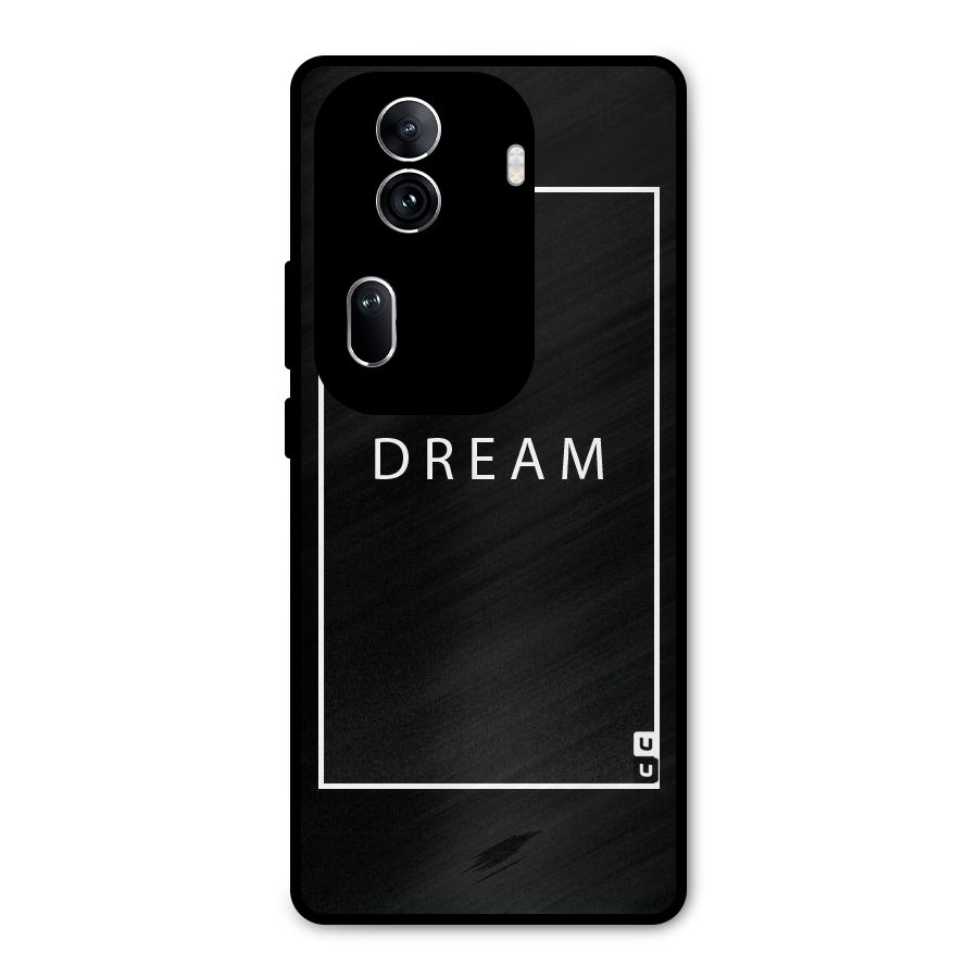 Dream Classic Metal Back Case for Oppo Reno11 Pro 5G