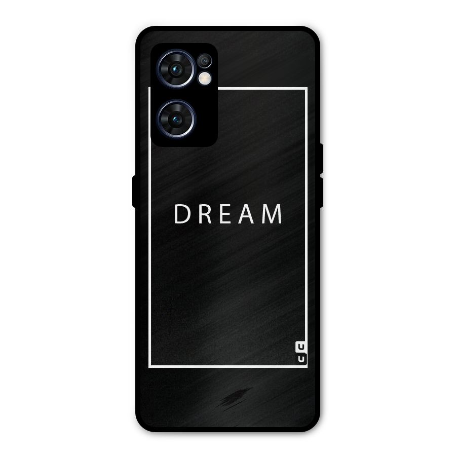 Dream Classic Metal Back Case for Oppo Reno7 5G