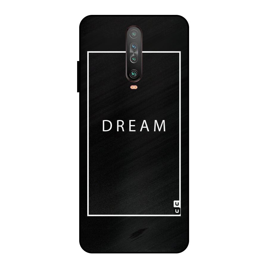 Dream Classic Metal Back Case for Poco X2
