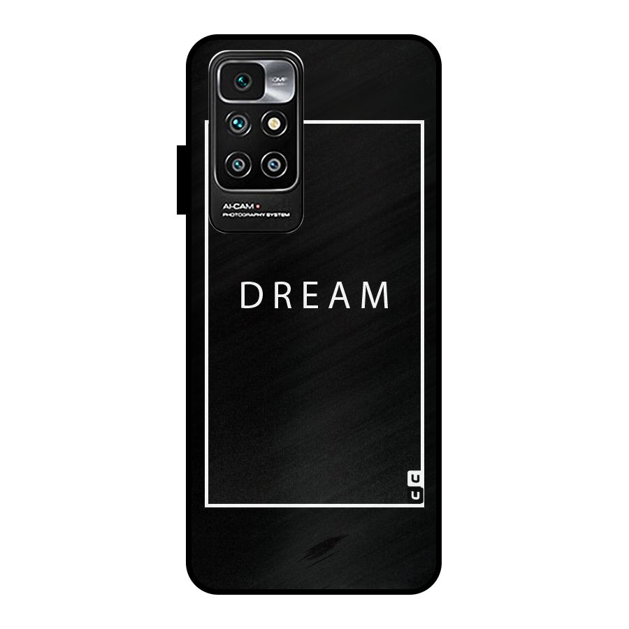 Dream Classic Metal Back Case for Redmi 10 Prime