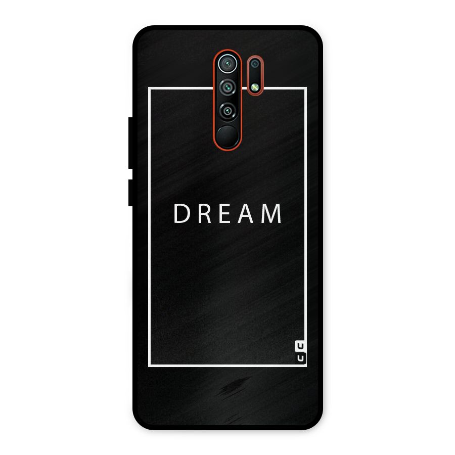 Dream Classic Metal Back Case for Redmi 9 Prime