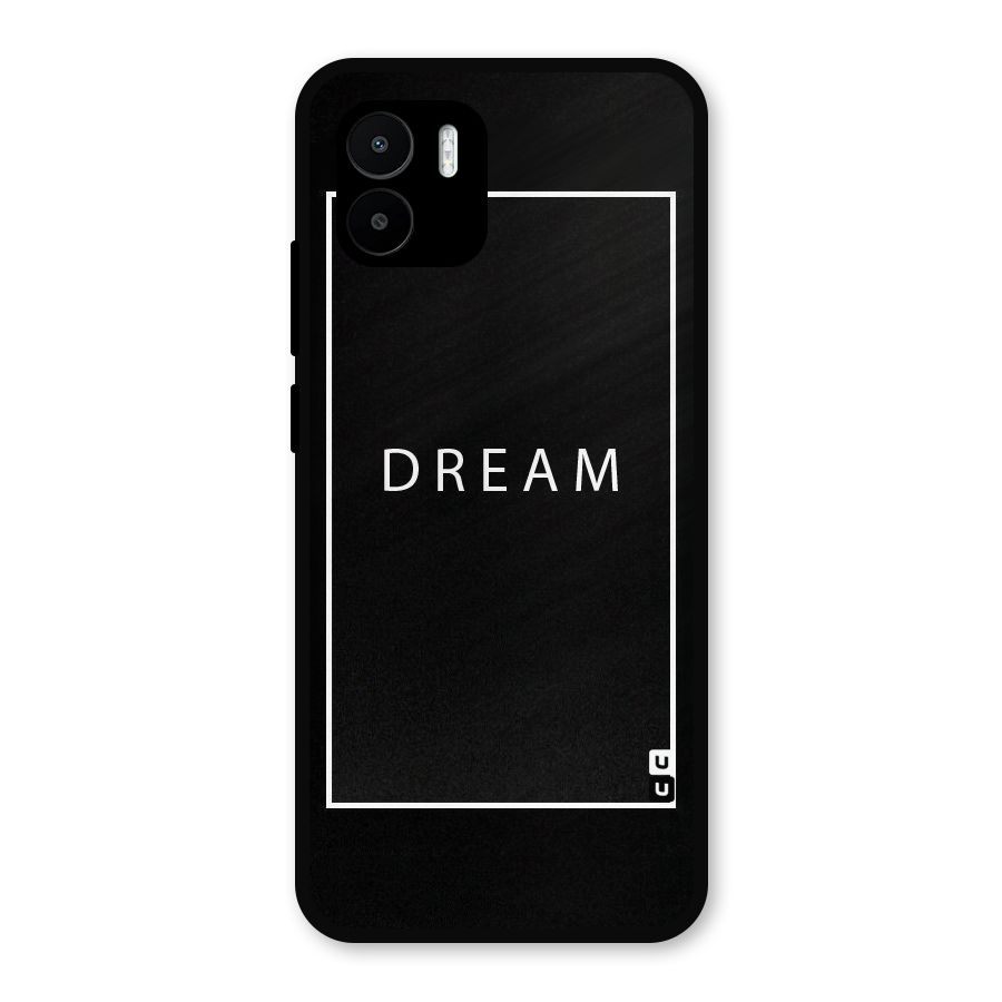 Dream Classic Metal Back Case for Redmi A2