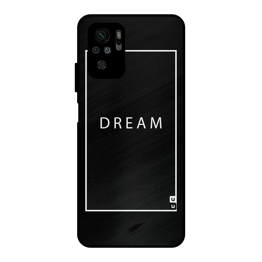 Dream Classic Metal Back Case for Redmi Note 10S