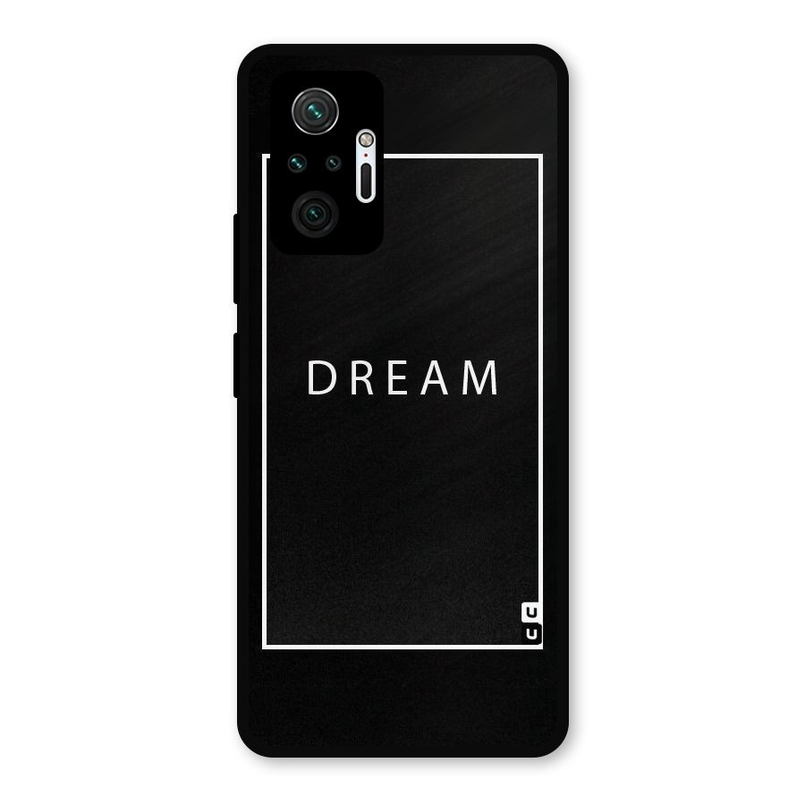 Dream Classic Metal Back Case for Redmi Note 10 Pro Max