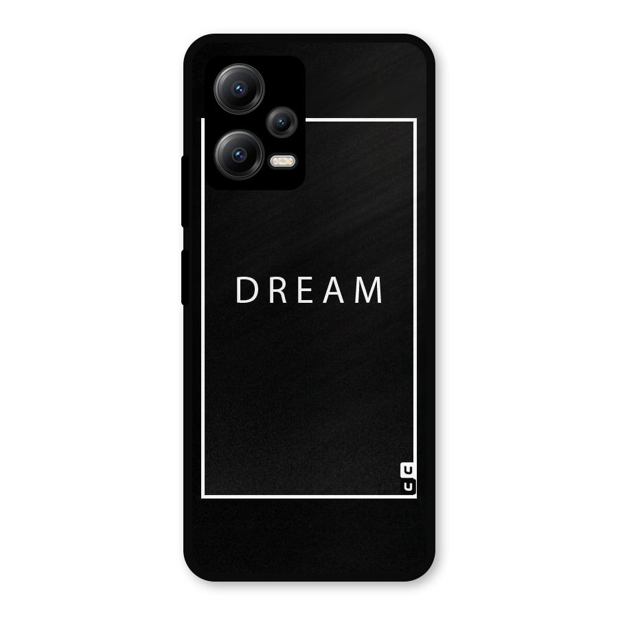 Dream Classic Metal Back Case for Redmi Note 12 5G
