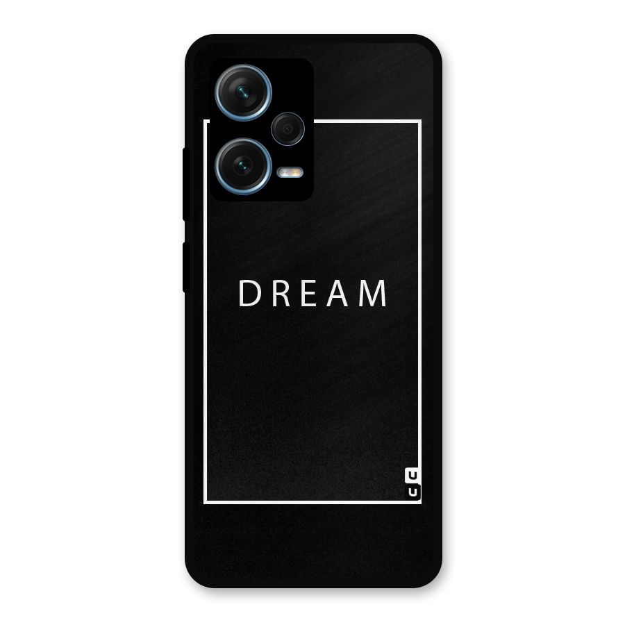 Dream Classic Metal Back Case for Redmi Note 12 Pro Plus 5G