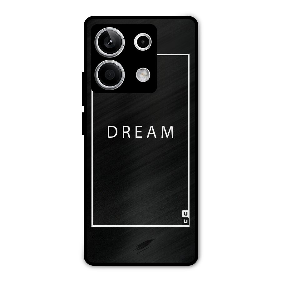 Dream Classic Metal Back Case for Redmi Note 13 5G