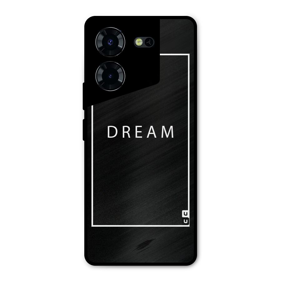 Dream Classic Metal Back Case for Tecno Pova 5 Pro 5G