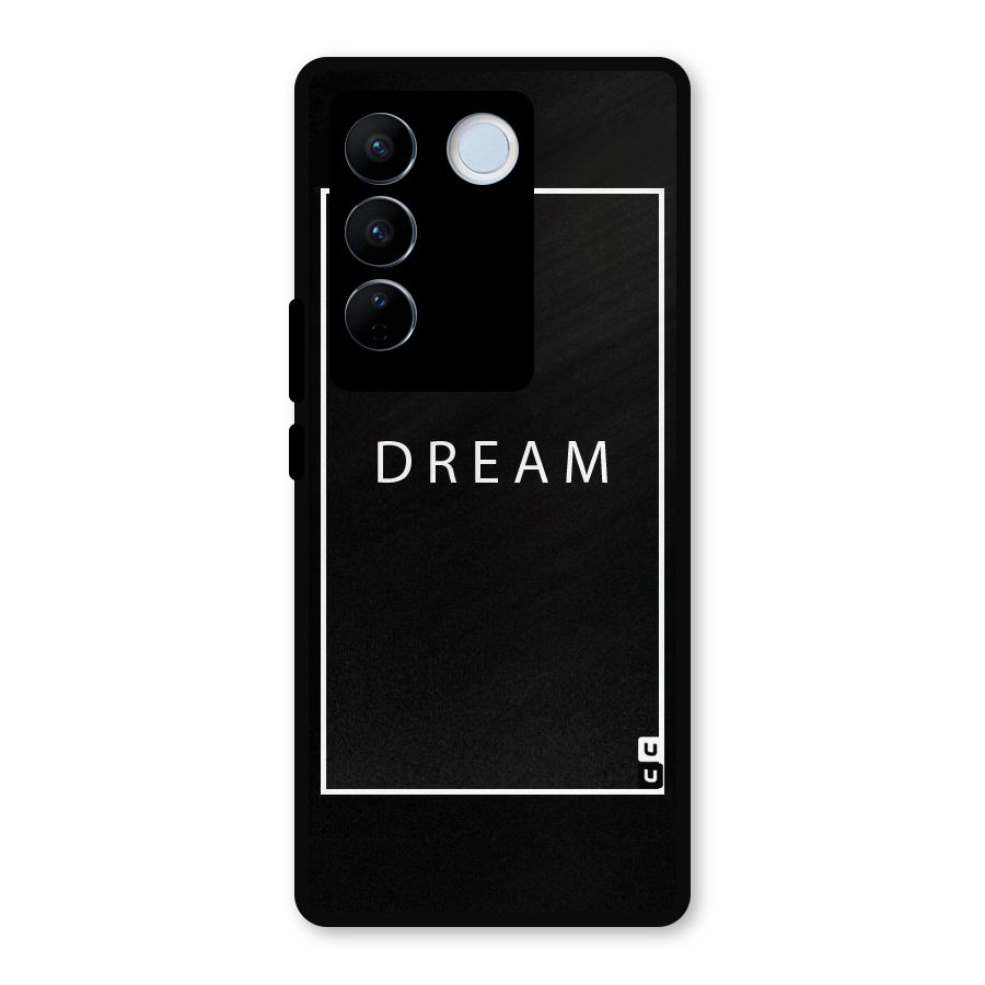 Dream Classic Metal Back Case for Vivo V27 Pro