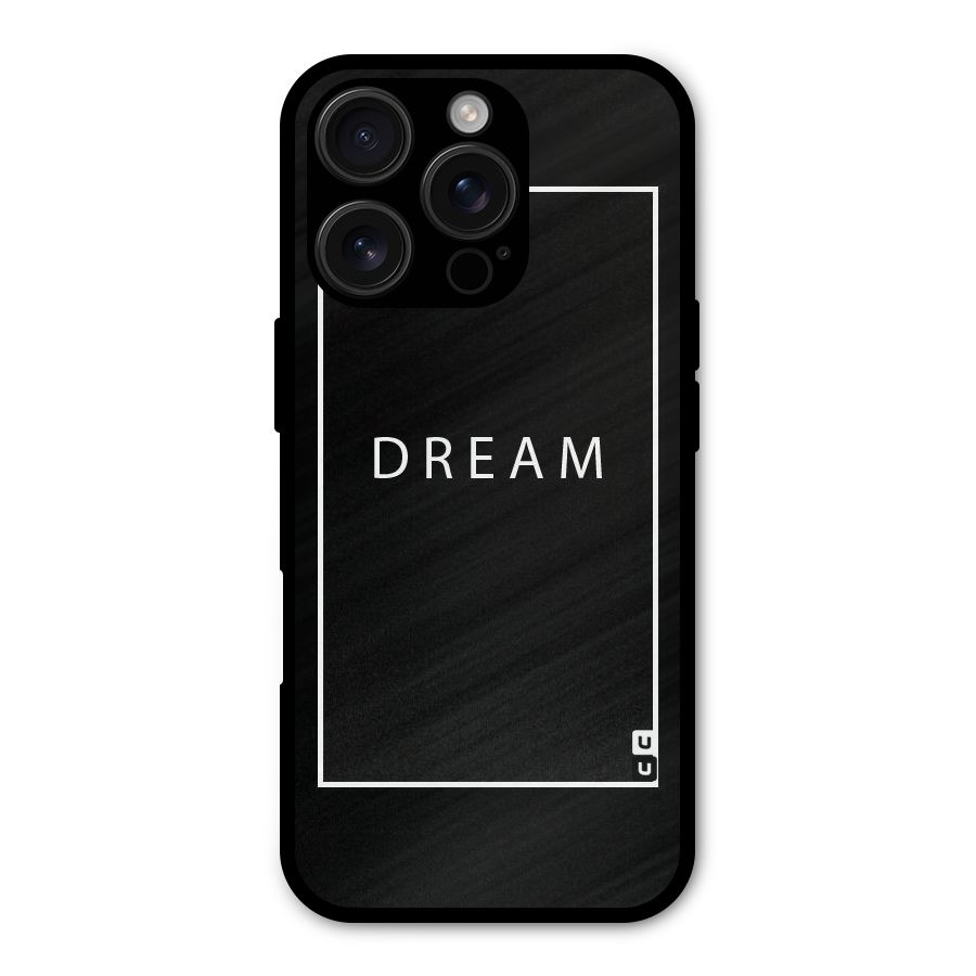 Dream Classic Metal Back Case for iPhone 16 Pro
