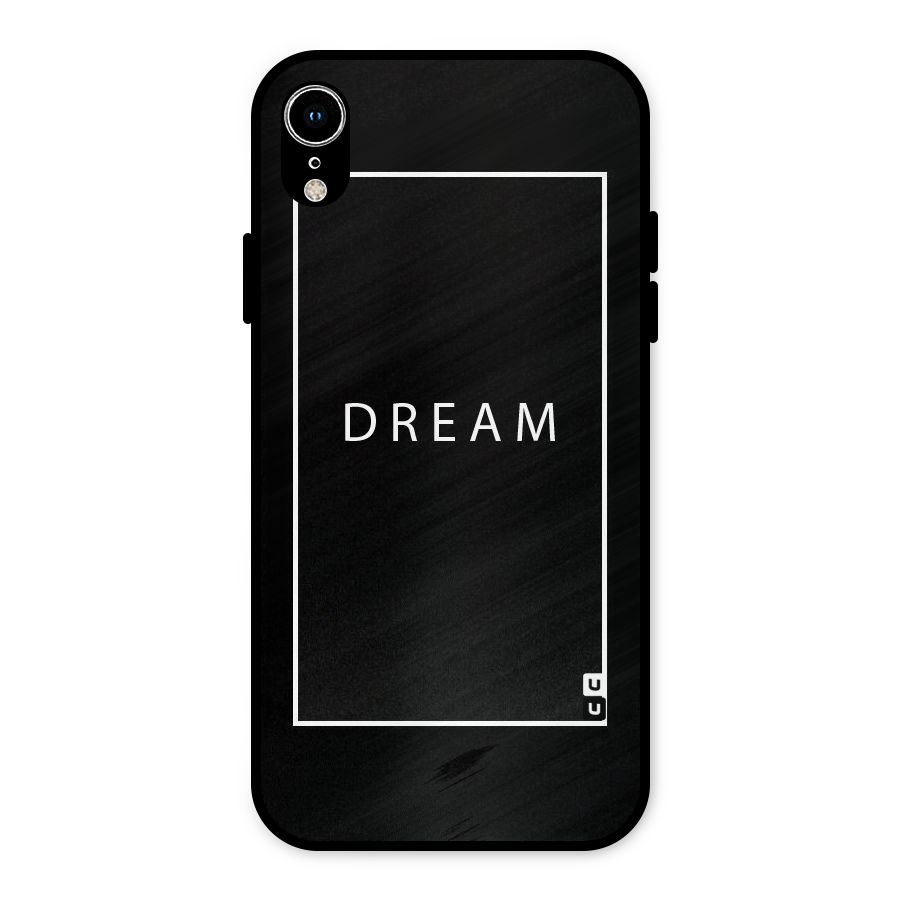Dream Classic Metal Back Case for iPhone XR