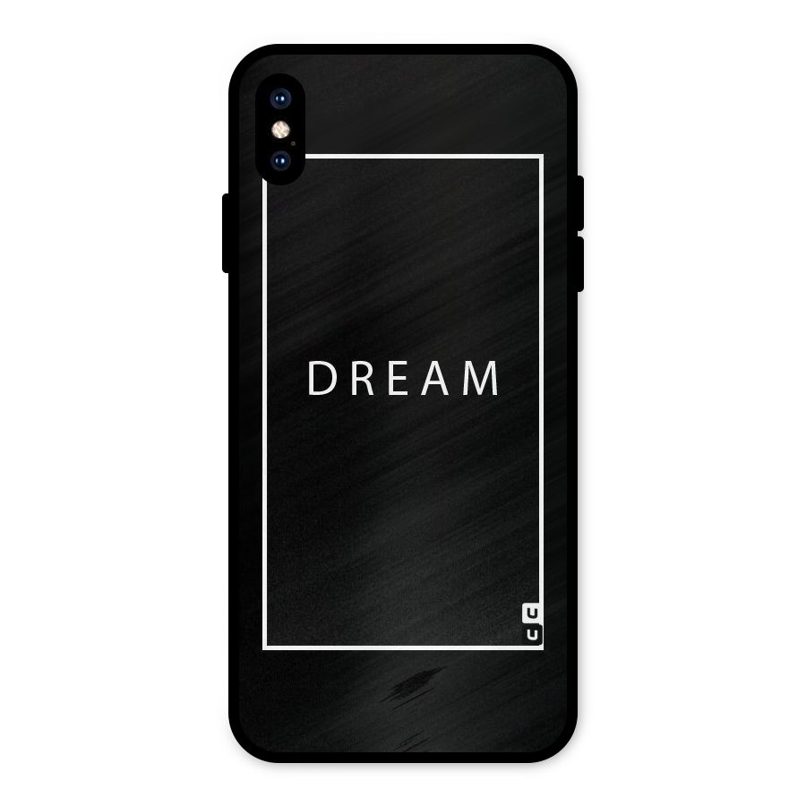 Dream Classic Metal Back Case for iPhone XS Max