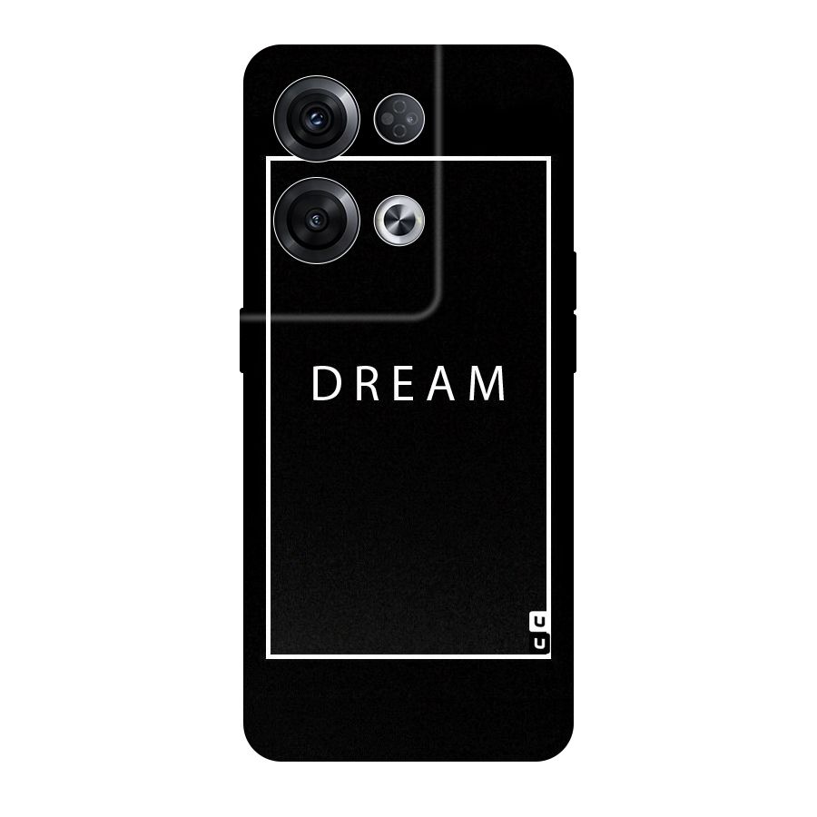 Dream Classic Original Polycarbonate Back Case for Oppo Reno8 Pro 5G