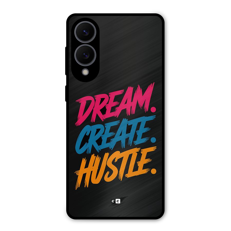 Dream Create Hustle Metal Back Case for Galaxy S25 Edge