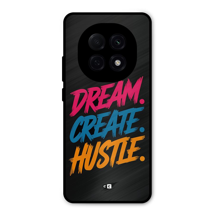 Dream Create Hustle Metal Back Case for Oppo F29 Pro