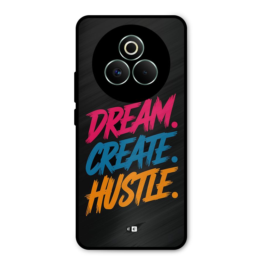 Dream Create Hustle Metal Back Case for Realme P3 Pro