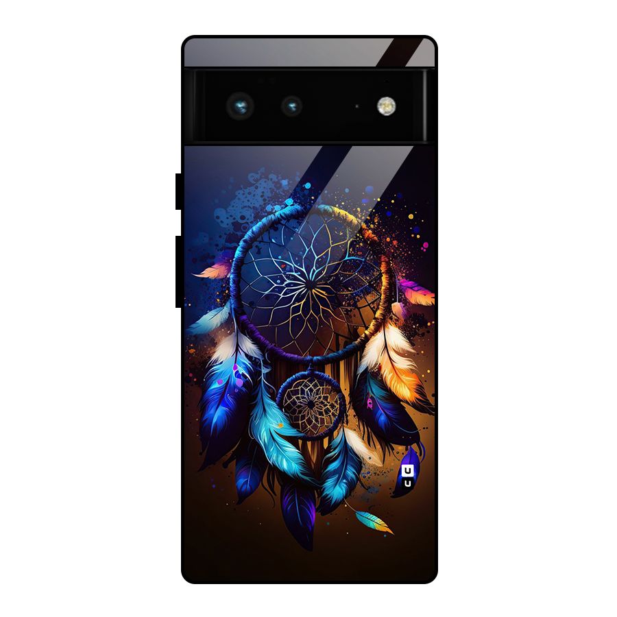 Dream Feather Glass Back Case for Google Pixel 6