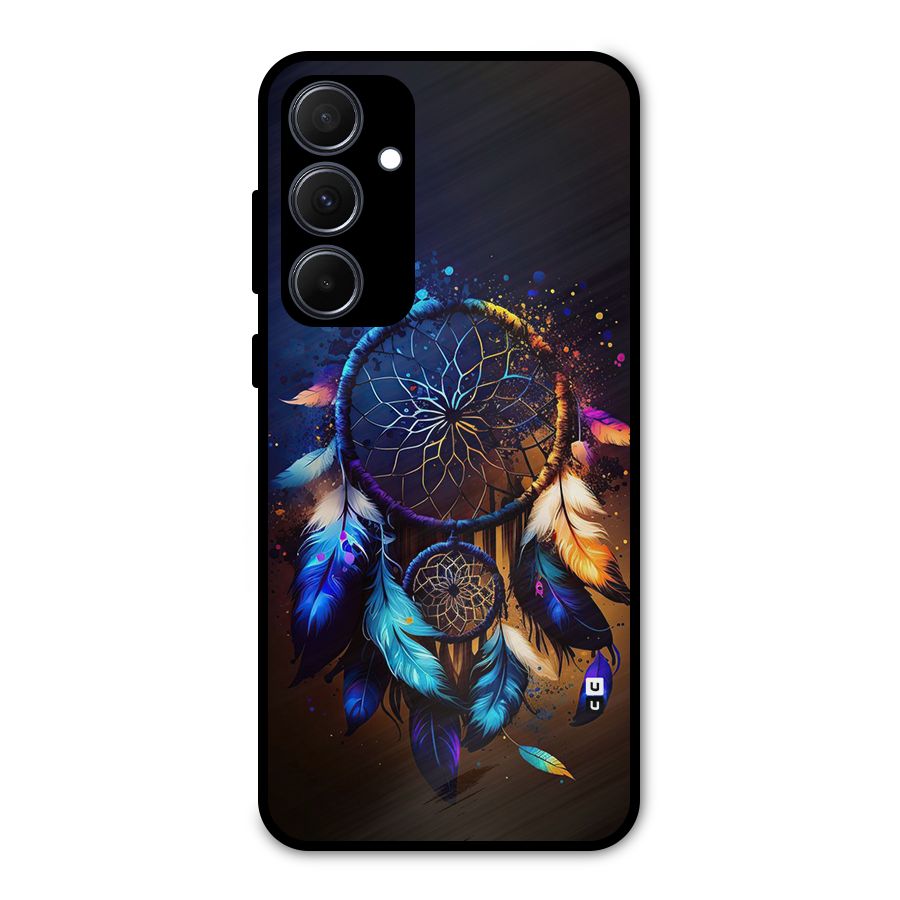 Dream Feather Metal Back Case for Galaxy A35