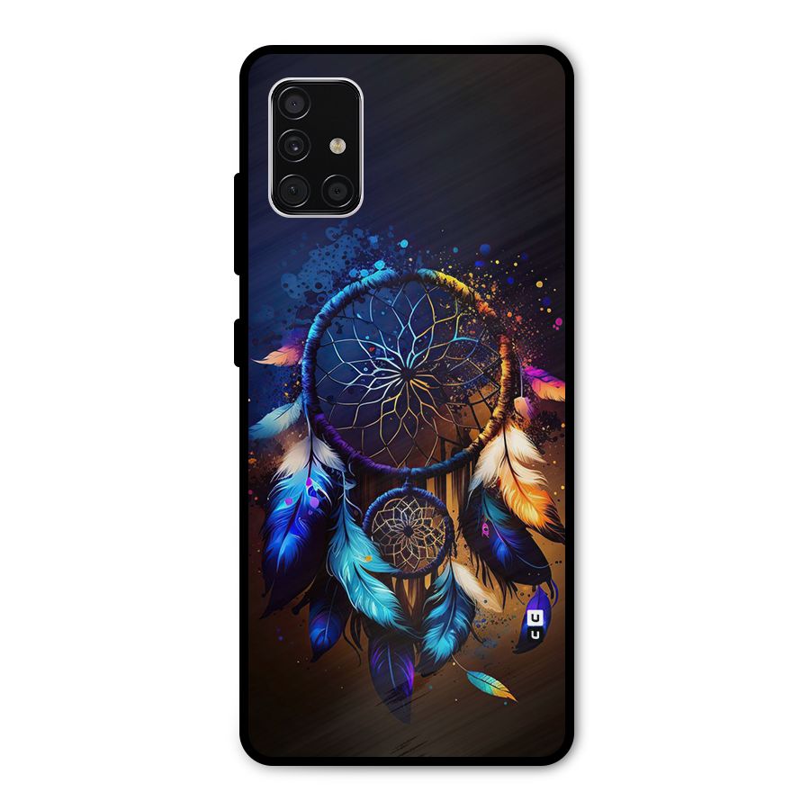 Dream Feather Metal Back Case for Galaxy A51