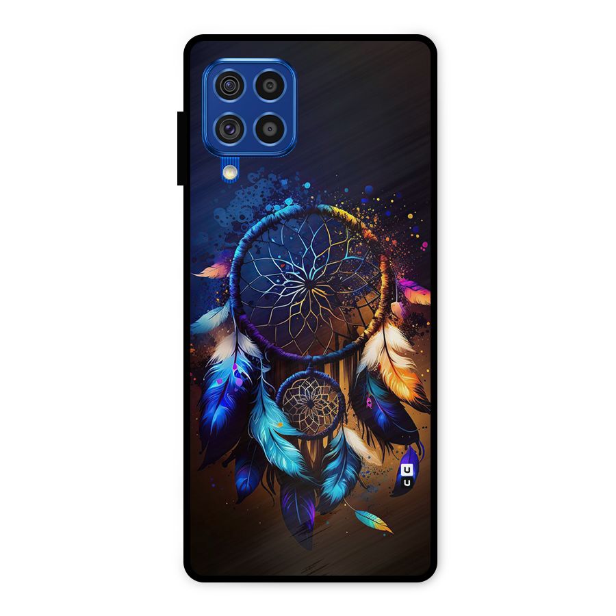 Dream Feather Metal Back Case for Galaxy F62