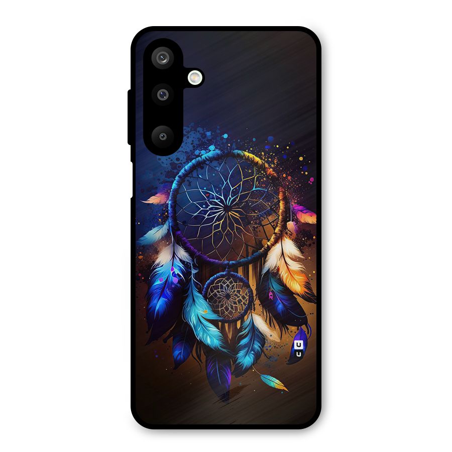 Dream Feather Metal Back Case for Galaxy M16