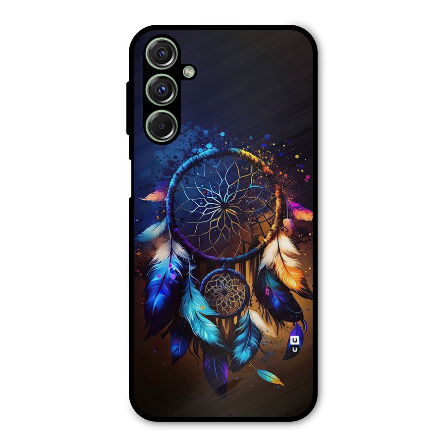 Dream Feather Metal Back Case for Galaxy M34