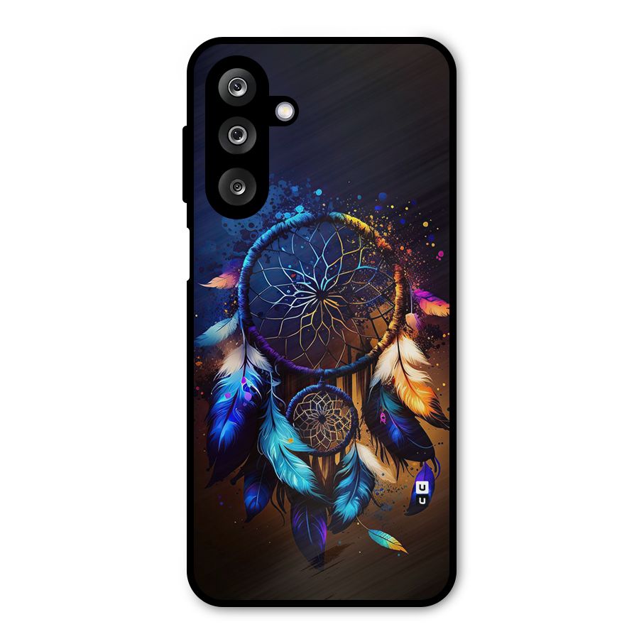 Dream Feather Metal Back Case for Galaxy M36