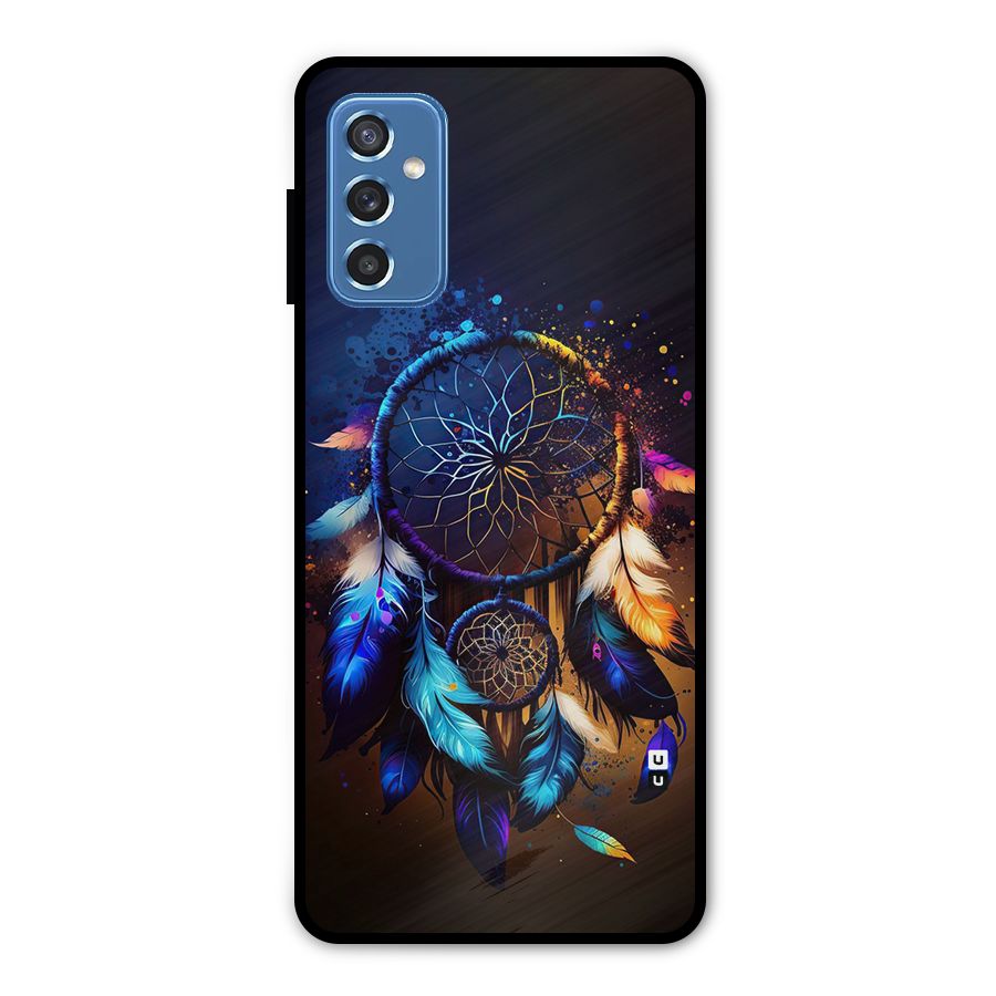 Dream Feather Metal Back Case for Galaxy M52 5G