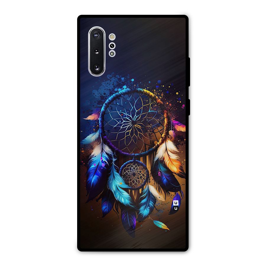 Dream Feather Metal Back Case for Galaxy Note 10 Plus