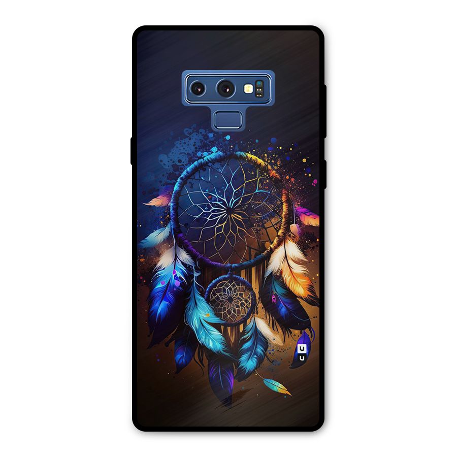 Dream Feather Metal Back Case for Galaxy Note 9