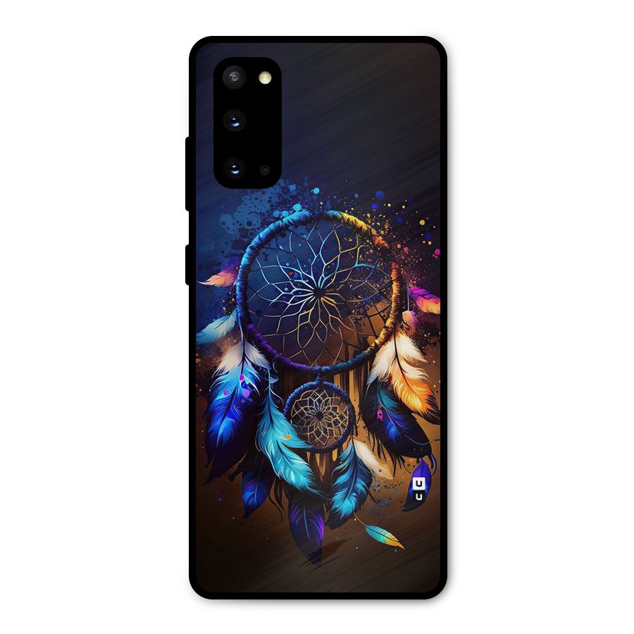 Dream Feather Metal Back Case for Galaxy S20