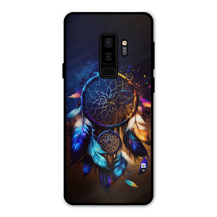Dream Feather Metal Back Case for Galaxy S9 Plus