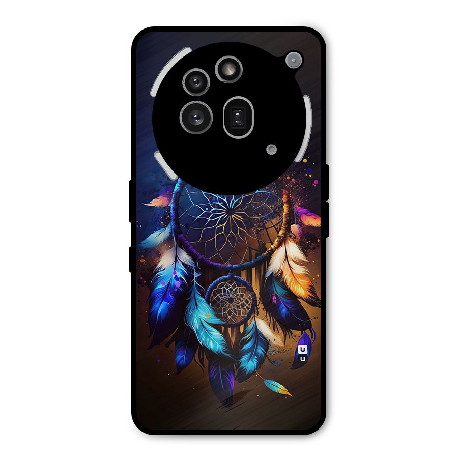 Dream Feather Metal Back Case for Nothing Phone 3a Pro