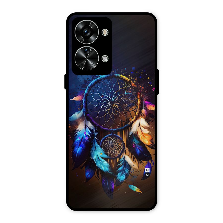 Dream Feather Metal Back Case for OnePlus Nord 2T