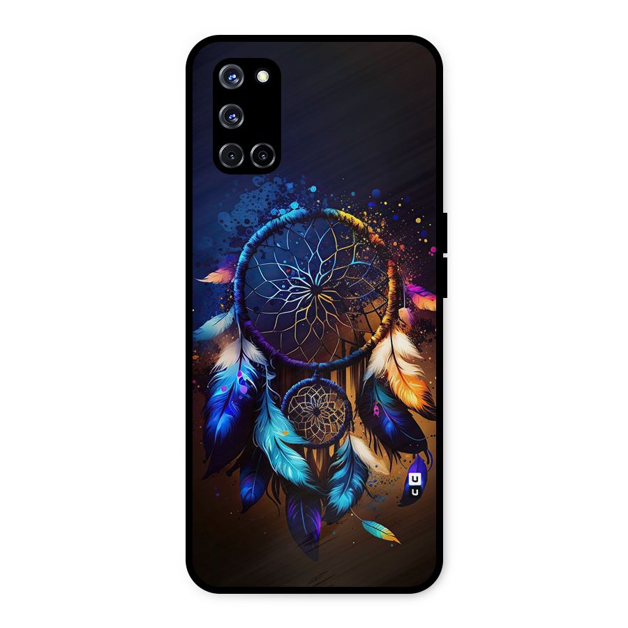 Dream Feather Metal Back Case for Oppo A52