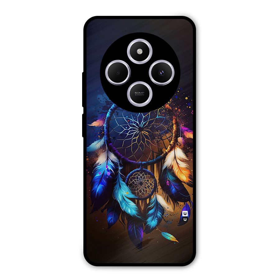 Dream Feather Metal Back Case for Poco M7