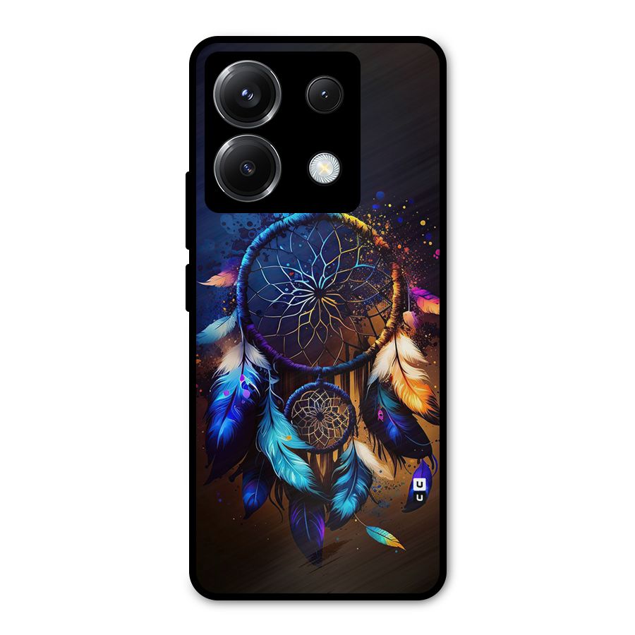 Dream Feather Metal Back Case for Poco X6