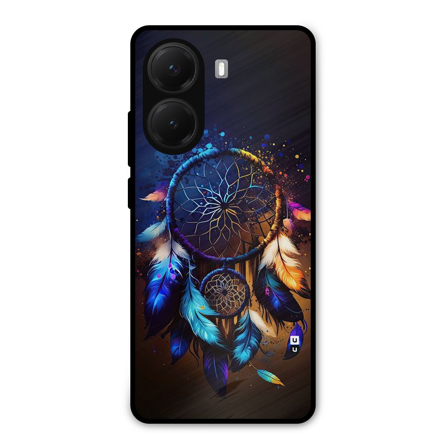 Dream Feather Metal Back Case for Poco X7 Pro