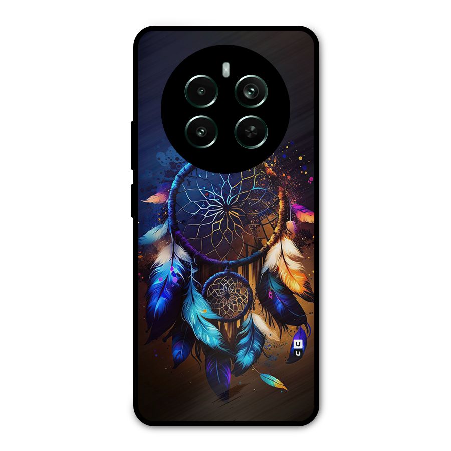 Dream Feather Metal Back Case for Realme 12 Pro Plus