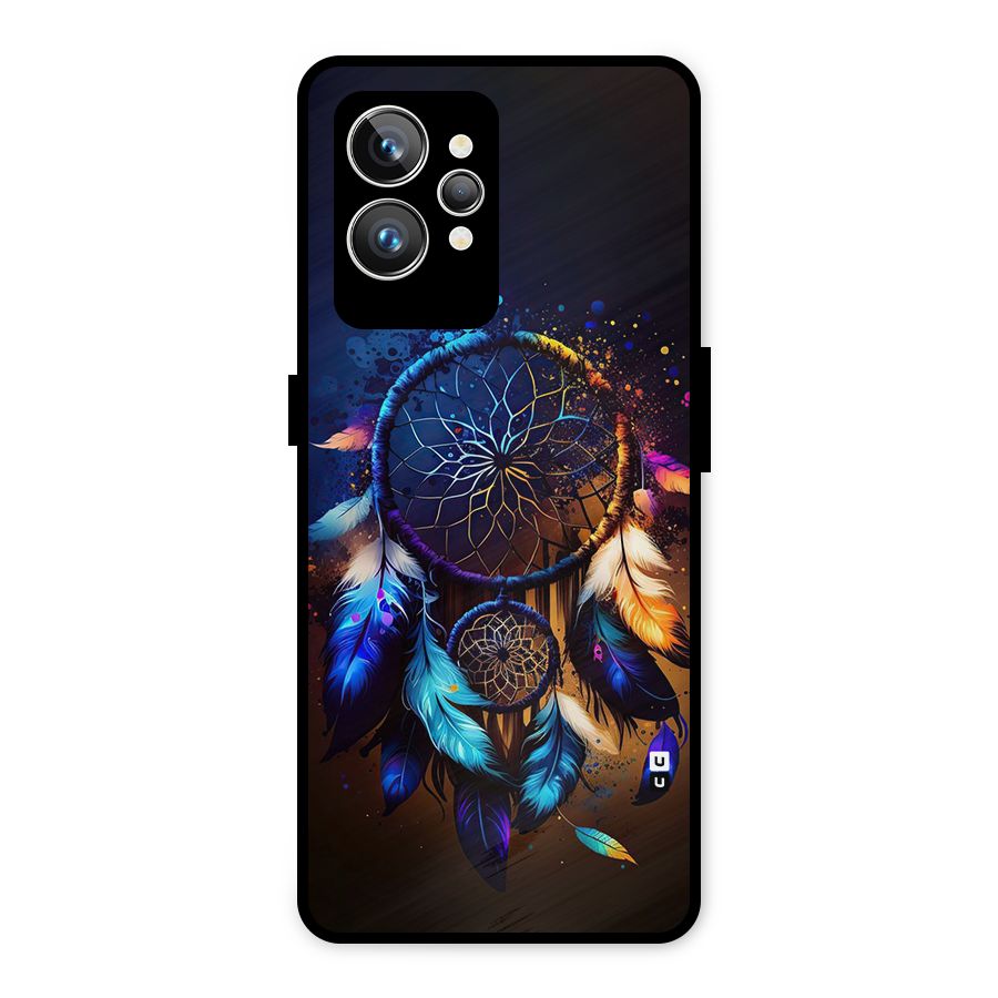 Dream Feather Metal Back Case for Realme GT2 Pro