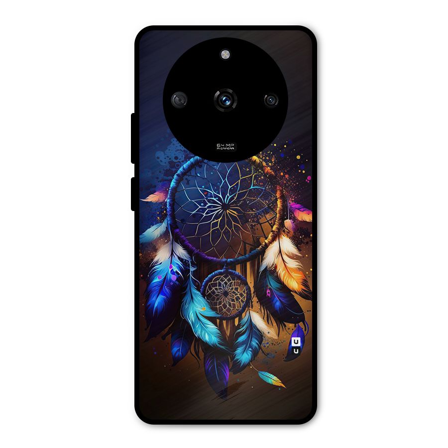 Dream Feather Metal Back Case for Realme Narzo 60 5G