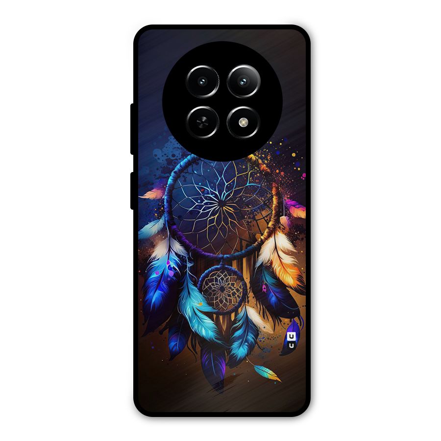 Dream Feather Metal Back Case for Realme Narzo 70x 5G