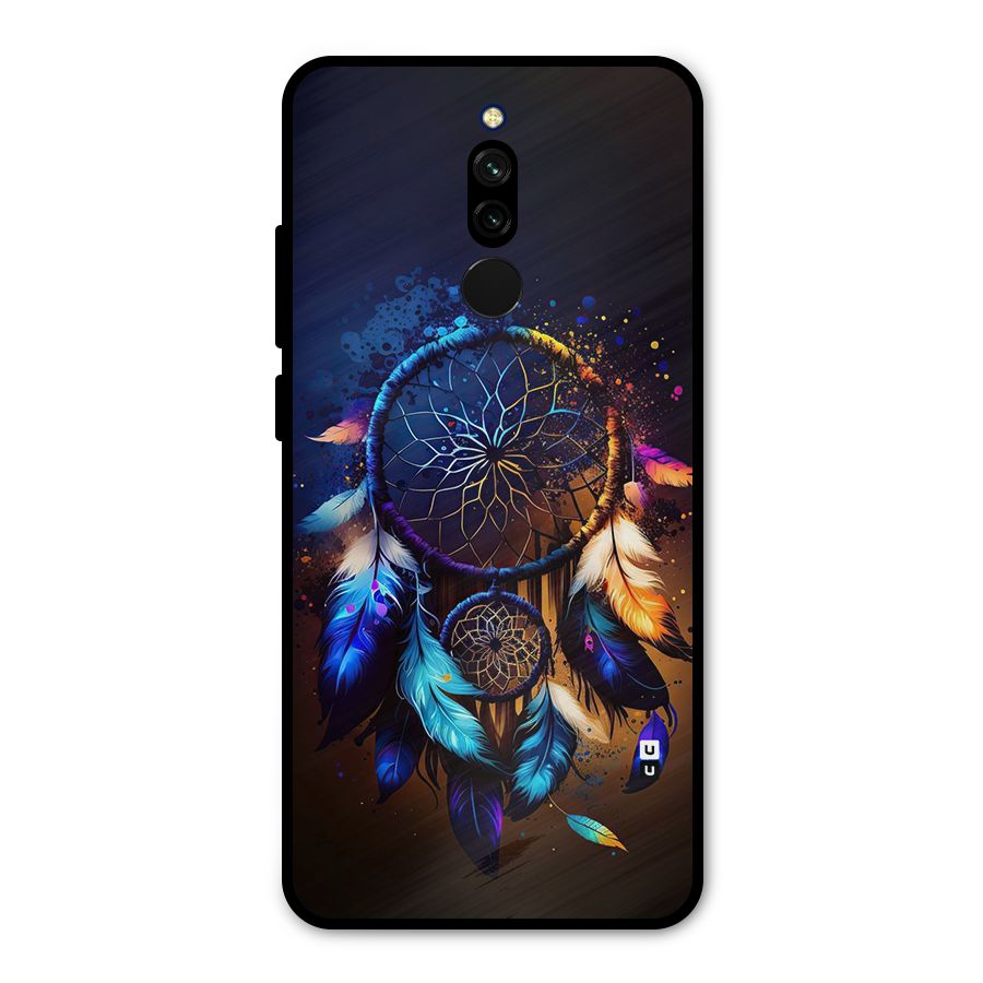 Dream Feather Metal Back Case for Redmi 8
